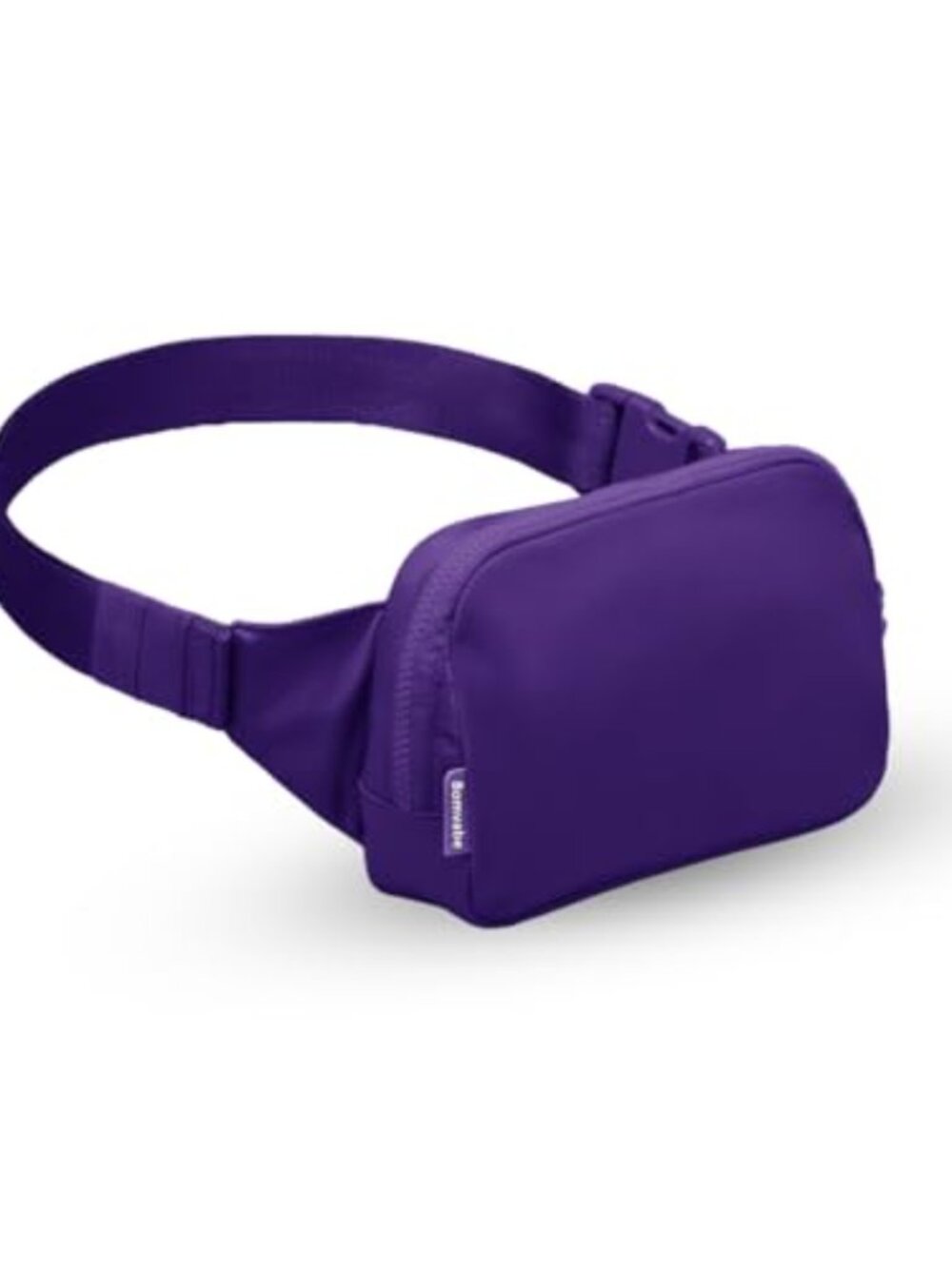 1L Fanny Pack Belt Bag Water-Resistant Nylon 2-Way Zipper Adjustable Strap